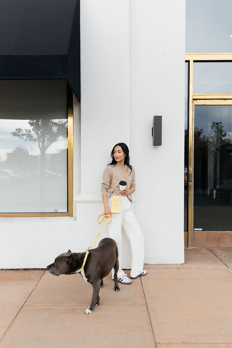Luxury Leather Pet Accessories with matching Premium Leather Accessories for People by Lily Grace Co. | Designer Leather Accessories for Pets and their People by Lily Grace Co.
