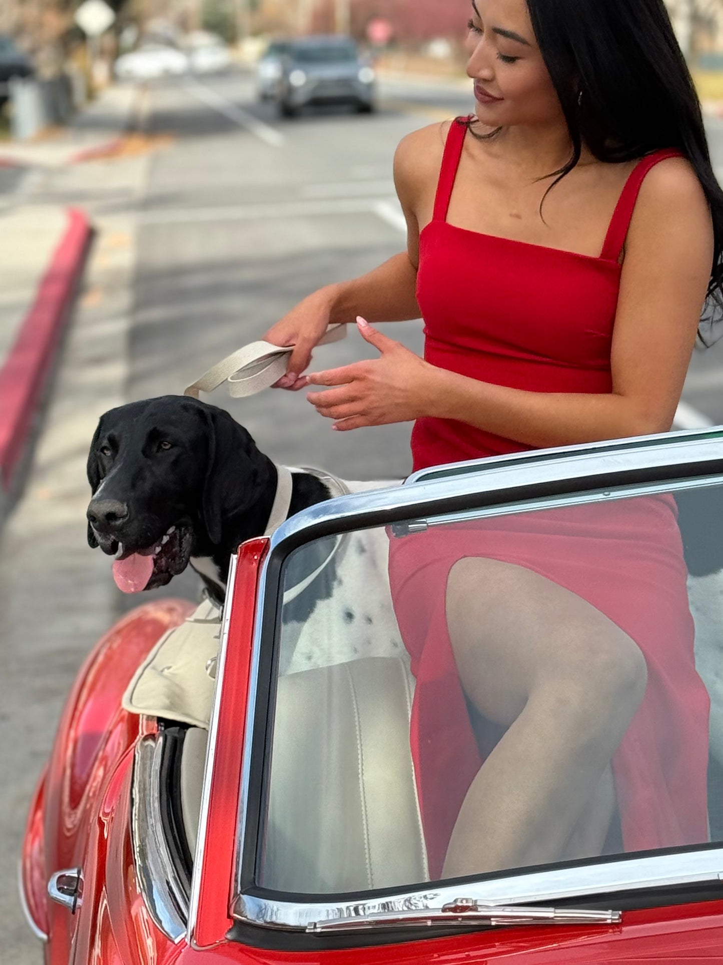 Leather Tote - Cashmere Cream